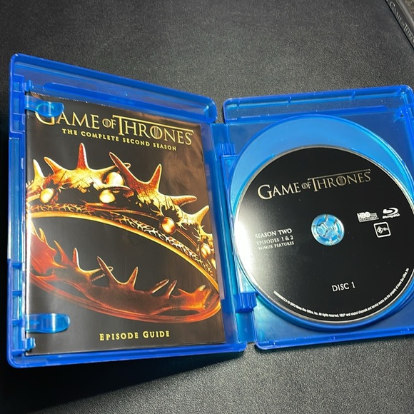 3/$25 Game of Thrones Season 1 and 2 Blu-Ray - Picture 4 of 4